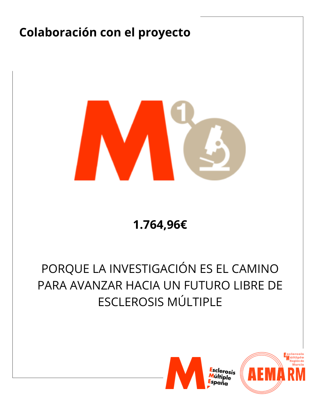 cartel de colaboración con la investigacoión