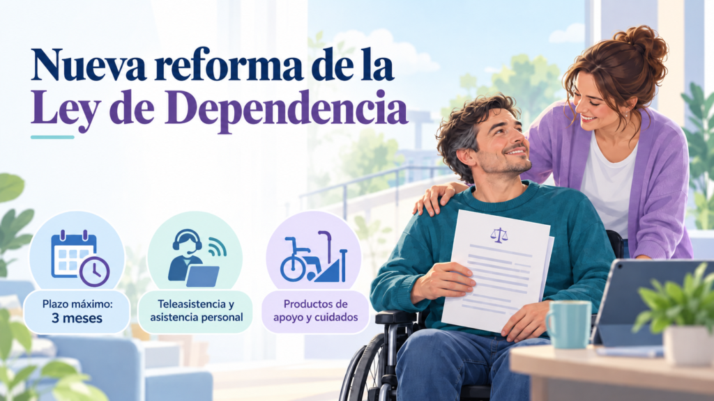 Reforma Ley de Dependencia 2026 y esclerosis múltiple